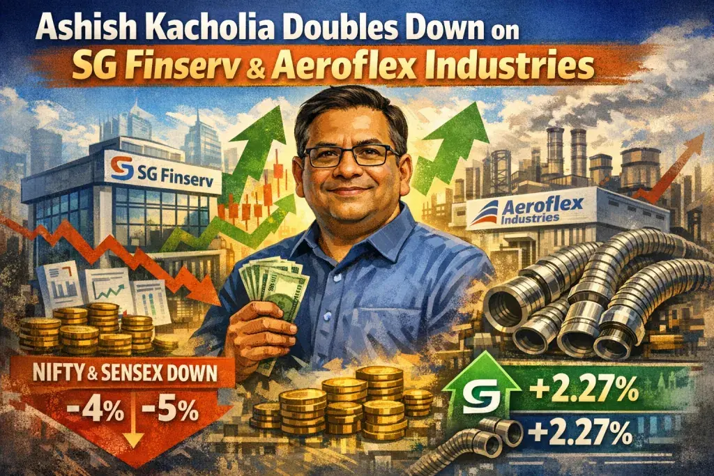 Ashish Kacholia Doubles Down on SG Finserv and Aeroflex Industries